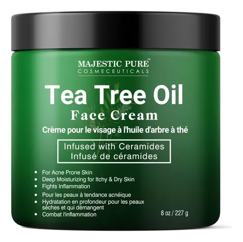 Pure Tea Tree Oil Face Cream | Cream For Dry & Itchy Skin,