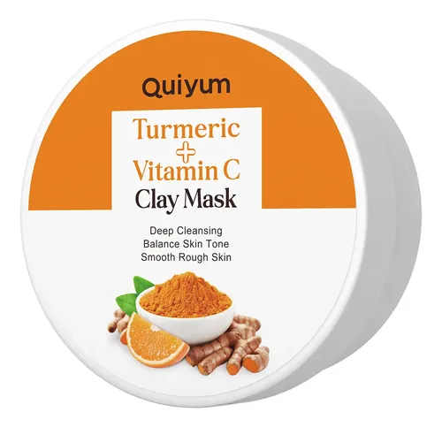 Mascarilla Facial Aclarante Quiyum – Cúrcuma Y Vitamina C