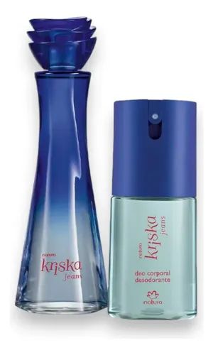 Perfume Colonia Personalizando Kriska Jeans Floral 100ml