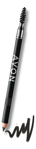 Lapíz Para Cejas Avon True Love Color Soft Black