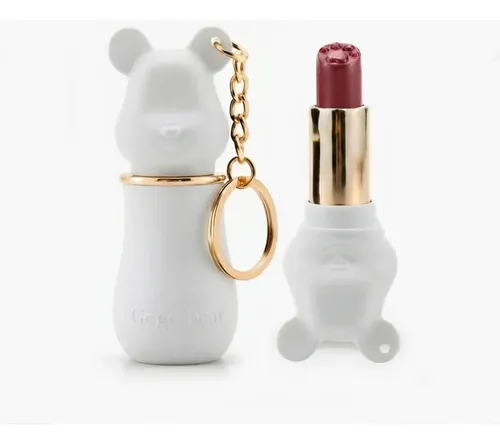 Bálsamo Labial Color Gege Bear Hidratante Llavero Charm 05