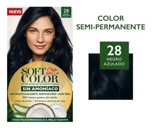 Pack Tintura Permanente En Kit Soft Color 28