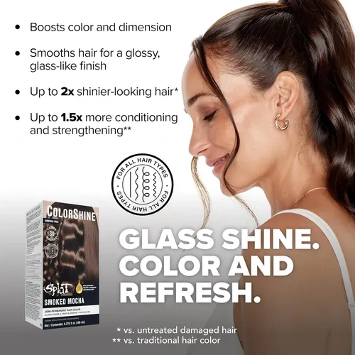 Coloración Demi-permanente Splat Colorshine Smoked Mocha