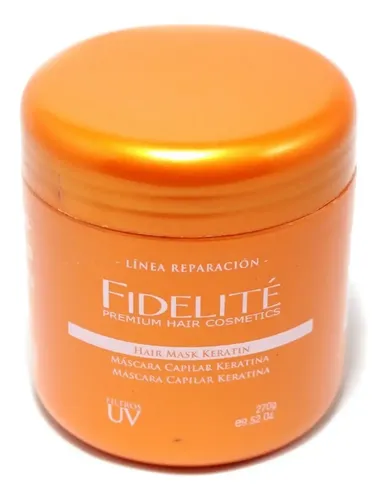 Máscara Keratina Fidelité Reparador Fortalecedor X 270g