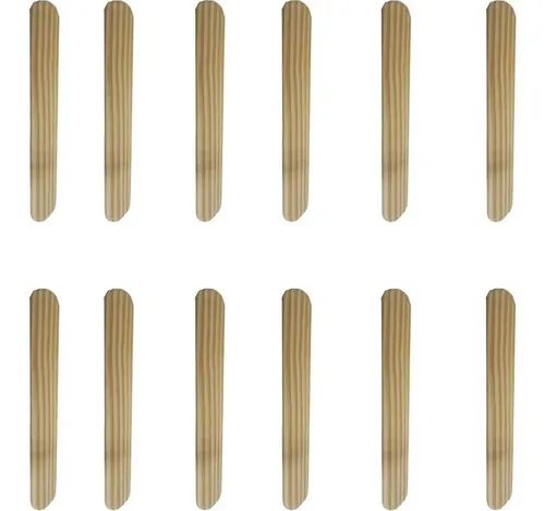 Pack Espatulas De Madera Para Depilacion Con Cera 20cm X12