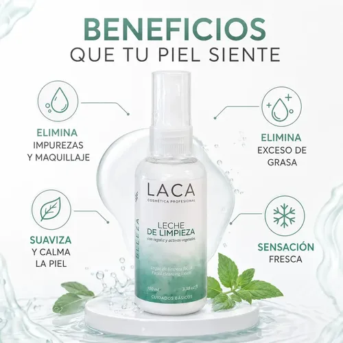 Leche Limpieza Regaliz Activos Vegetales Laca 100ml