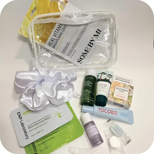 Kit Vitamin Rutina Skincare En Neceser Varios Productos Mini