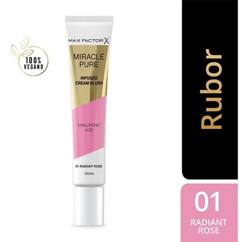 Rubor Líquido Ácido Hialurónico Miracle Pure 15ml Max Factor Tono del maquillaje Rose 01
