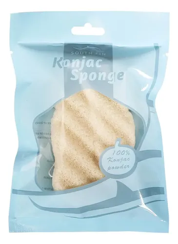 Konjac Esponja Piel Seca Blanco