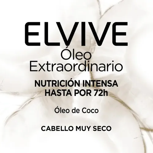 Shampoo Elvive Óleo Extraordinario Nutrición Intensa – 200ml