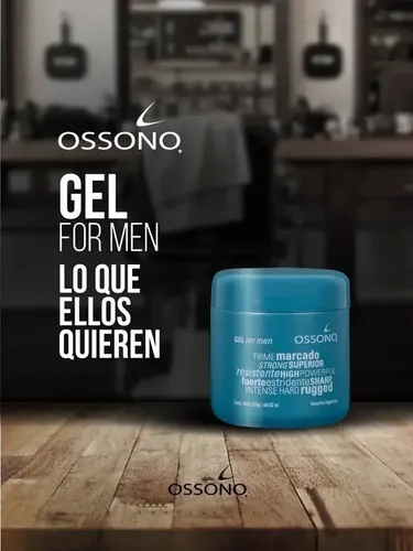 4 Gel For Men Ossono High Powerfull X 250 Grs