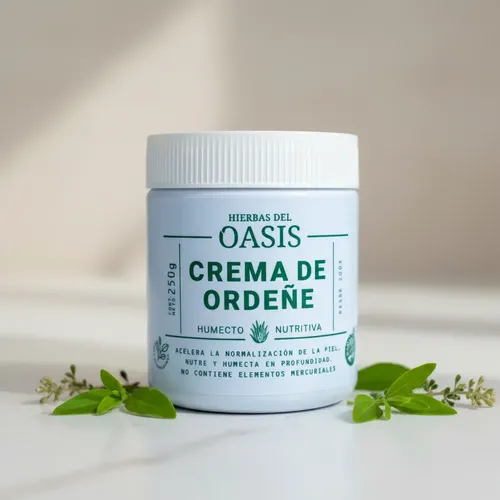 Crema De Ordeñe Hierbas Del Oasis X 250 G Sin Tacc