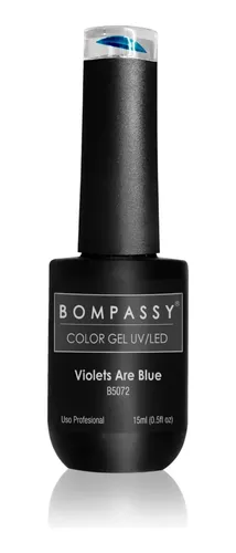 Bompassy Esmalte Semipermanente Violets Are Blue B5072 15 Ml Color Petrolio
