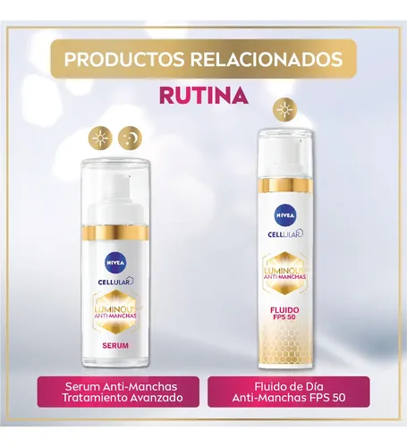 Crema Facial Antimanchas De Noche Nivea Luminous630 X 50 Ml