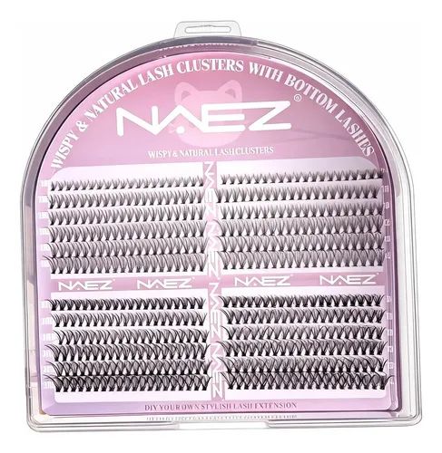 Pestañas Postizas Clúster Wispy Natural Diy 20d+30d Naez
