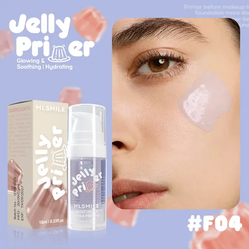 Prebase De Maquillaje En Gelatina De 4 Colores De Larga Dura