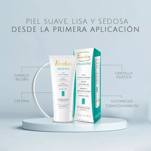 Tonekin Celulitis Emulsión Corporal 200g Reafirma Suaviza