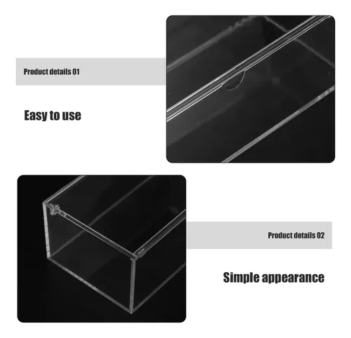 1×lavandería Caja De Acrílico Tapa Secadora Soporte