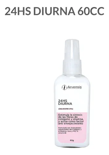 Crema Anti Edad Colageno Elastina Proteccion Solar 15 Diurna