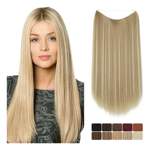 Extensiones De Cabello High Temperature Fiber Taurina Estilo Extensiones, 16h613 De 55cm – 1 Mecha Por Paquete