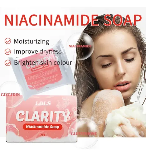 Jabón De Niacinamida Baño Limpiador Corporal