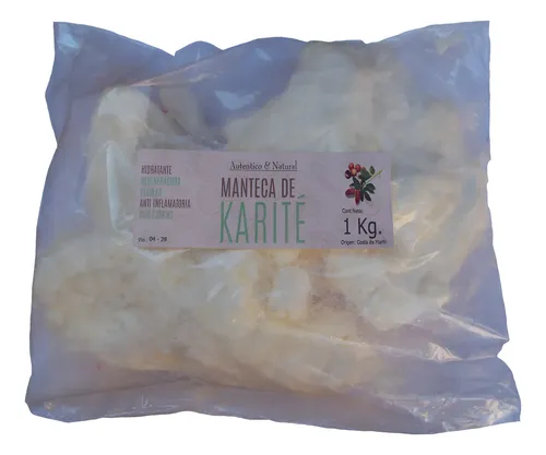 Manteca De Karité X 1 Kg Pura Hidratante Antiage En Once.