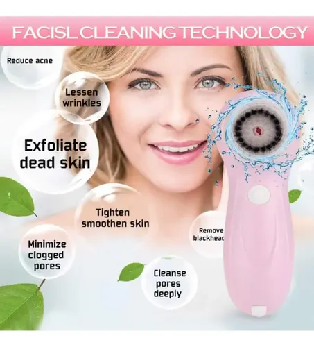 Limpiador Facial Eléctrico Genérico Sa-5204 Facial