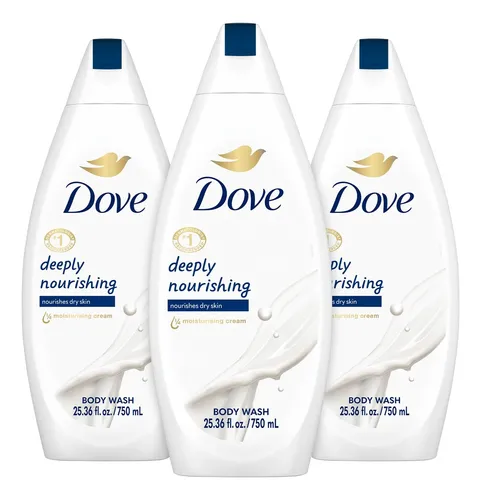 Jabón Líquido Corporal Dove Deep Moisture 2.1l 3 Unidades