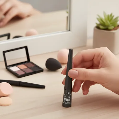 Delineador Líquido Idi Make Up Negro Larga Duración