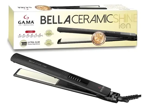 Gama Planchita Pelo Bella Ceramic Shine Ion Led Alisado 230c