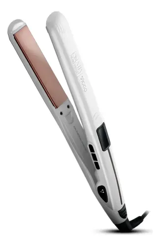 Planchita De Pelo Viggo Essentia Thermo Protect Blanco V-207