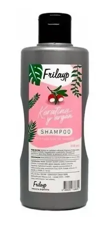 Kit Shampoo Acondicionador Mascara Frilayp Keratina Argan 1l