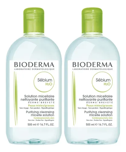 Bioderma – Sébium H2o – Agua Micelar – Limpiador Facial
