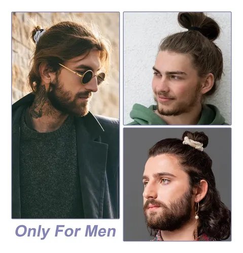 Paquete De 12 Cintas Para El Cabello, Para Hombre, Pelo Larg