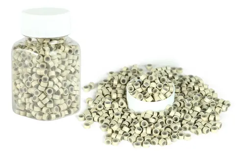 500pcs Anillos De Silicona Para Extensiones De Cabello Y Tre