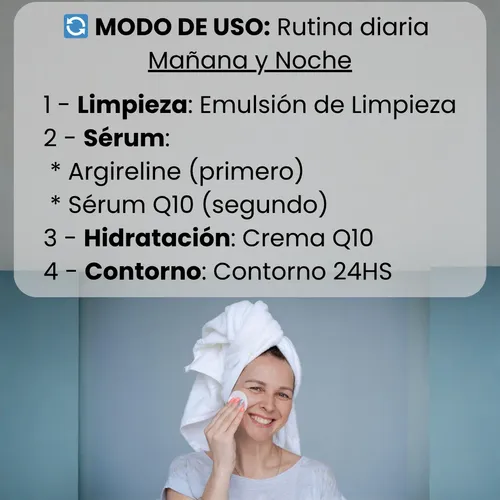 Rutina Facial +40 Años Corrección, Efecto Tensor. Piel Firme