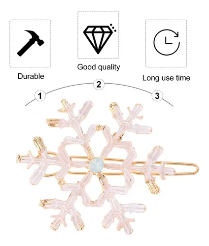 Horquillas Navideñas De Aleación Con De ,
