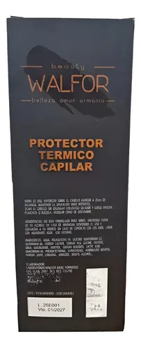 Spray Protector Térmico Beauty Walfor Antifrizz Cabello 100g