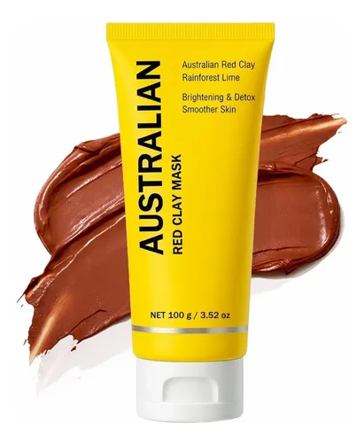 Mascarilla Facial De Arcilla Roja Australiana 50ml