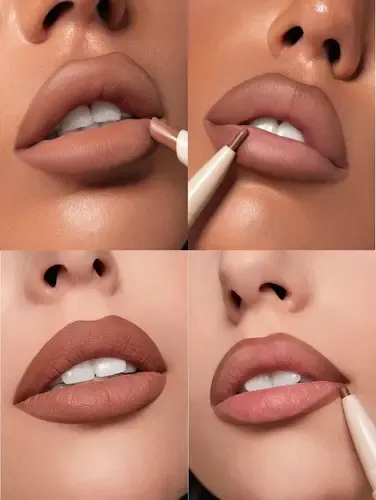 Labial Mate Sheglam Glam 101 Liner Duo Macaron