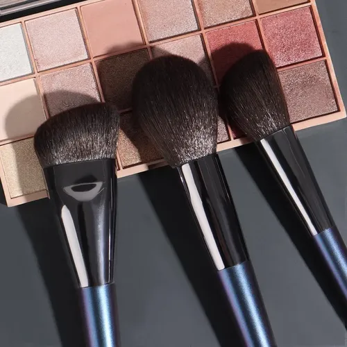 Set De Brochas De Maquillaje Suaves, 8 Piezas Para Una Aplic
