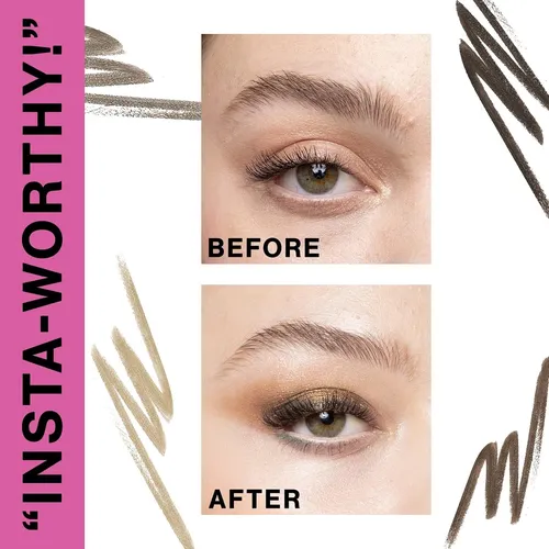 Lápiz Para Cejas Con Cepillo Retráctil Wet N Wild Marrón