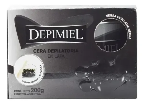 Depimiel Cera Depilatoria Natural En Lata C/espatula X 200gr