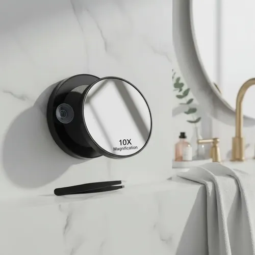 Espejo Maquillaje Pantalla Luz Adiola Más Espejo Aumento X10