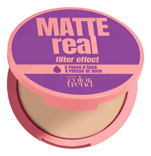 Avon Maquillaje En Polvo Medio Color Trend Matte Real