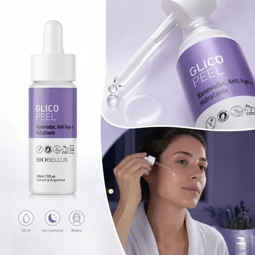 Acido Glicolico Renovador Celular Peeling Biobellus 30ml