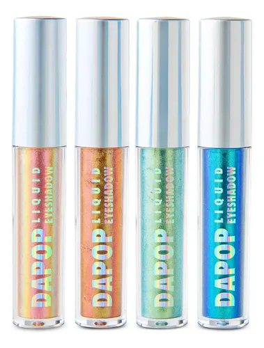 Liquid Eyeshadow Dapop-sombra Líquida Duo Cromo-seca Rápido Color 4