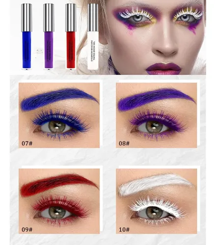 Gel Para Cejas Y Máscara Tinte Blanca 10# White