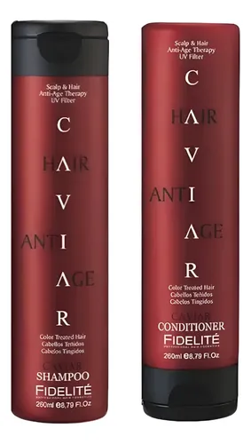 Shampoo Y Acondicionador Cabellos Teñidos Fidelité 260ml