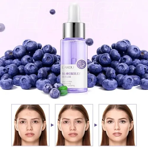 Serum Facial Arandanos Antiarrugas Reduce Poros Manchas New